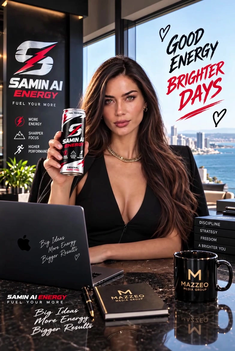 SAMIN AI ENERGY · Workspace to gym concept